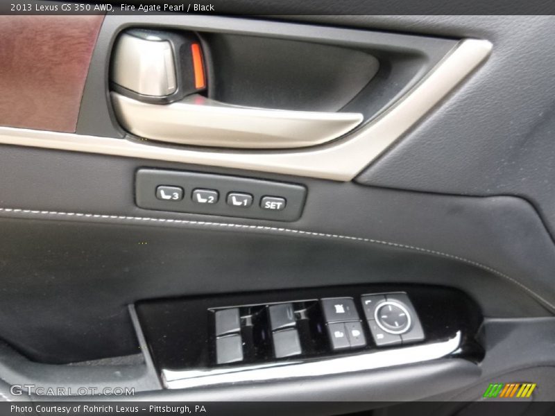 Fire Agate Pearl / Black 2013 Lexus GS 350 AWD