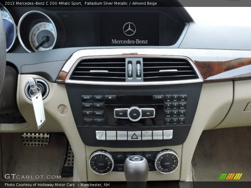 Palladium Silver Metallic / Almond Beige 2013 Mercedes-Benz C 300 4Matic Sport