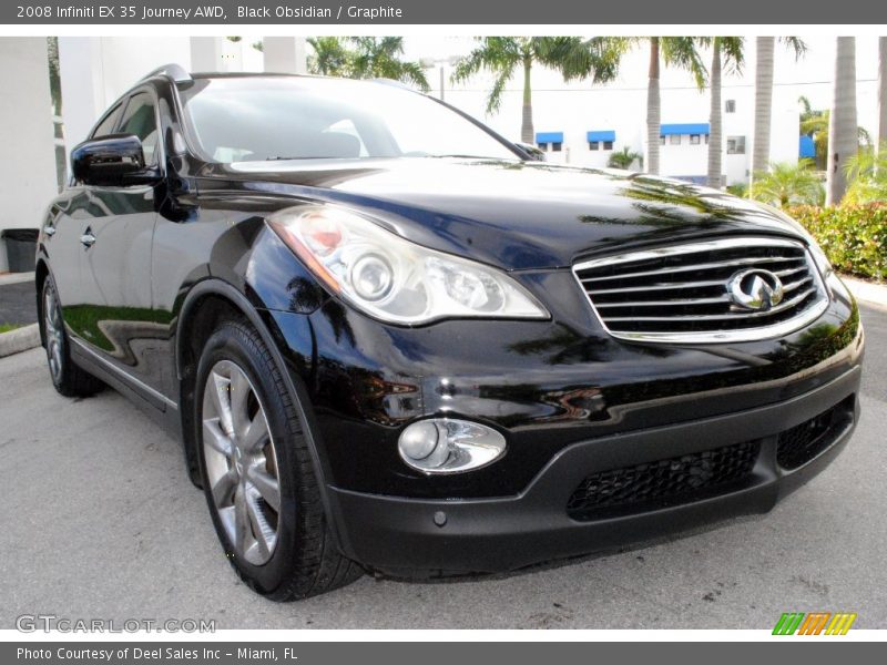 Black Obsidian / Graphite 2008 Infiniti EX 35 Journey AWD