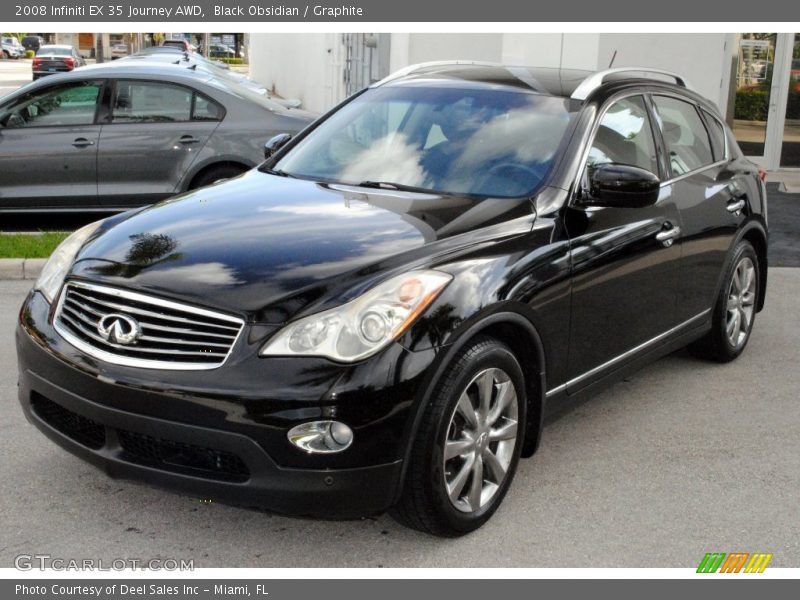 Black Obsidian / Graphite 2008 Infiniti EX 35 Journey AWD
