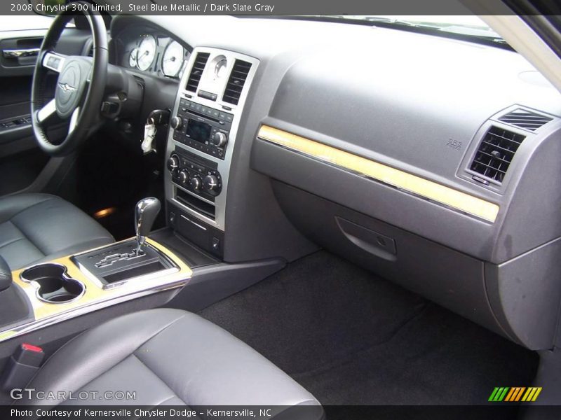 Steel Blue Metallic / Dark Slate Gray 2008 Chrysler 300 Limited