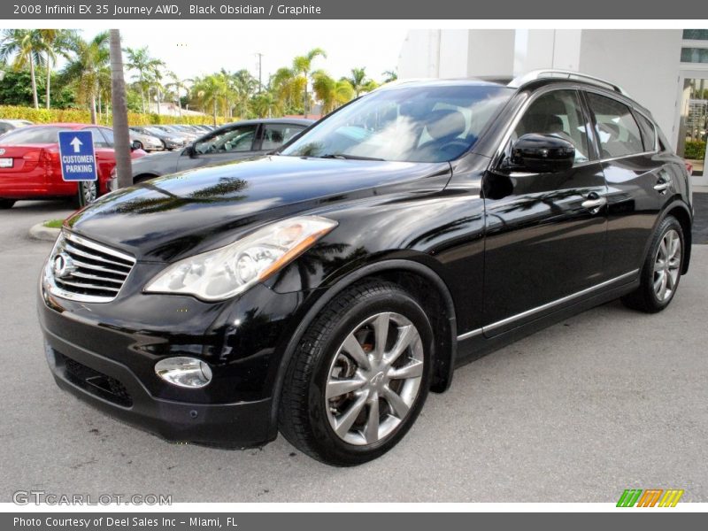 Black Obsidian / Graphite 2008 Infiniti EX 35 Journey AWD