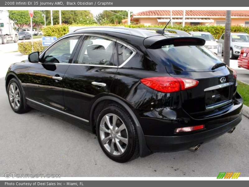 Black Obsidian / Graphite 2008 Infiniti EX 35 Journey AWD