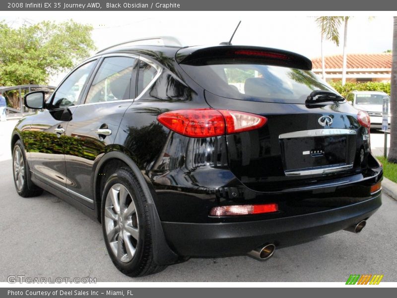 Black Obsidian / Graphite 2008 Infiniti EX 35 Journey AWD