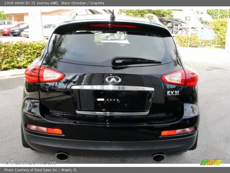 Black Obsidian / Graphite 2008 Infiniti EX 35 Journey AWD