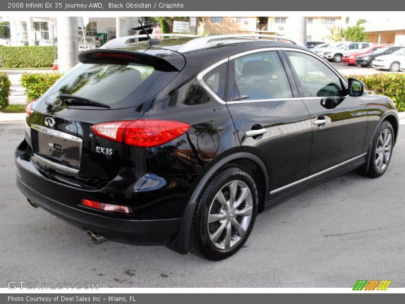 Black Obsidian / Graphite 2008 Infiniti EX 35 Journey AWD