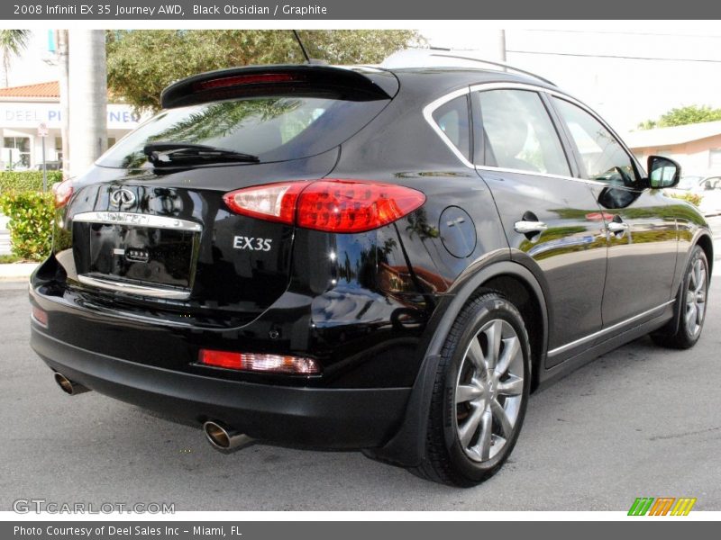 Black Obsidian / Graphite 2008 Infiniti EX 35 Journey AWD