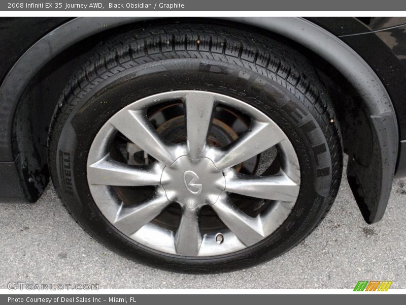 Black Obsidian / Graphite 2008 Infiniti EX 35 Journey AWD