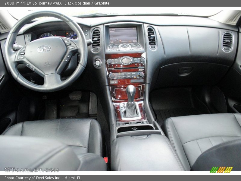 Black Obsidian / Graphite 2008 Infiniti EX 35 Journey AWD