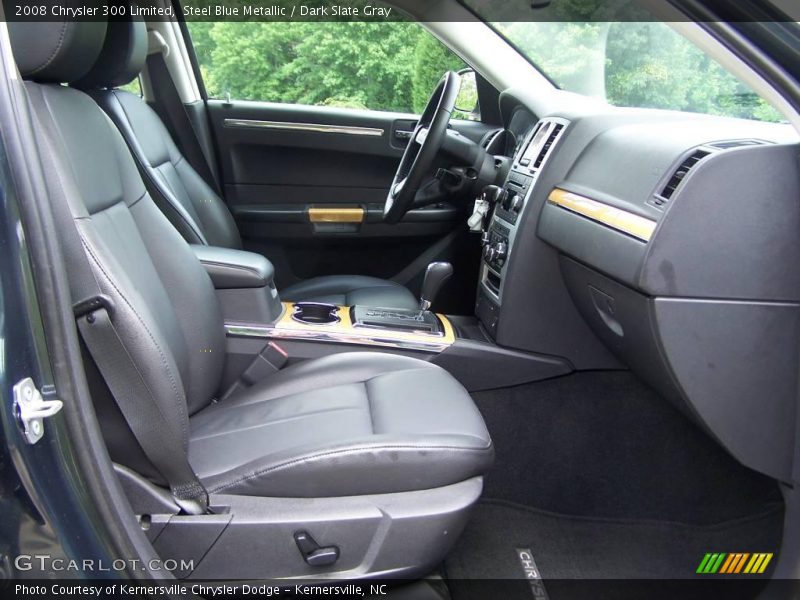 Steel Blue Metallic / Dark Slate Gray 2008 Chrysler 300 Limited