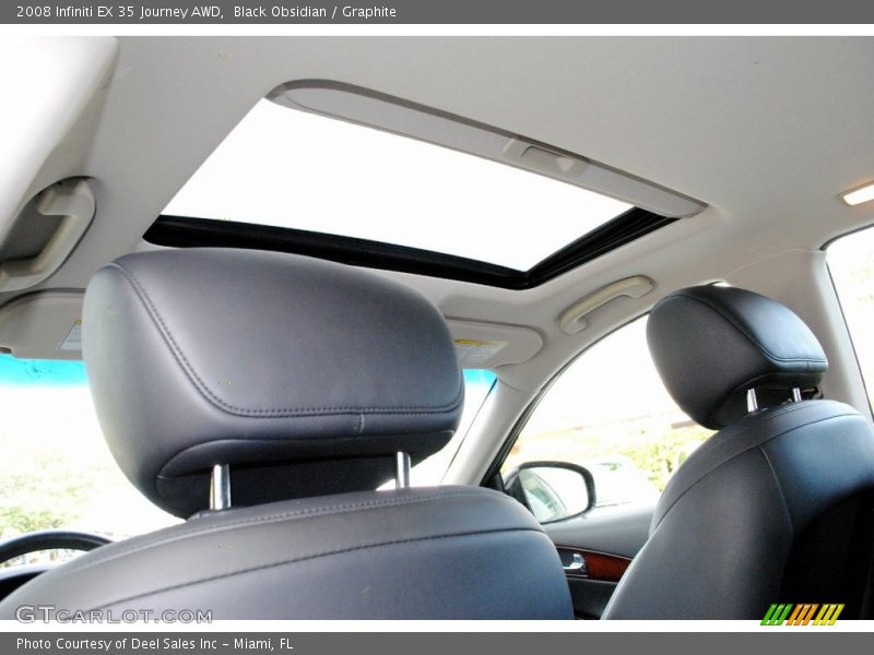 Black Obsidian / Graphite 2008 Infiniti EX 35 Journey AWD