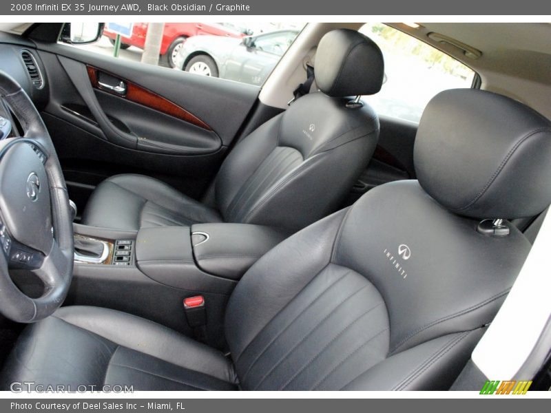 Black Obsidian / Graphite 2008 Infiniti EX 35 Journey AWD