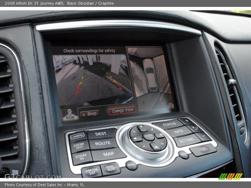 Controls of 2008 EX 35 Journey AWD