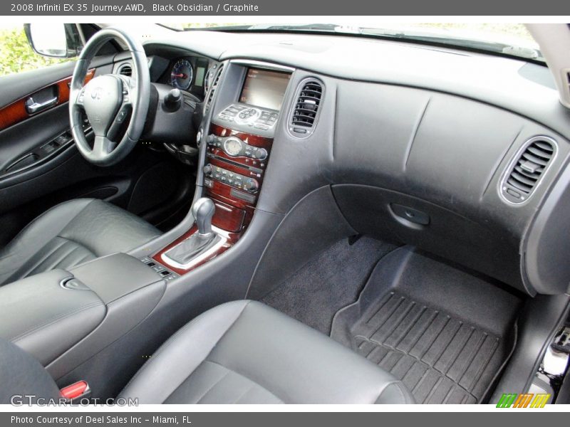 Dashboard of 2008 EX 35 Journey AWD