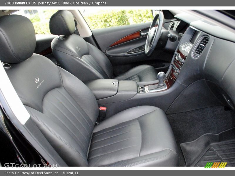 Black Obsidian / Graphite 2008 Infiniti EX 35 Journey AWD
