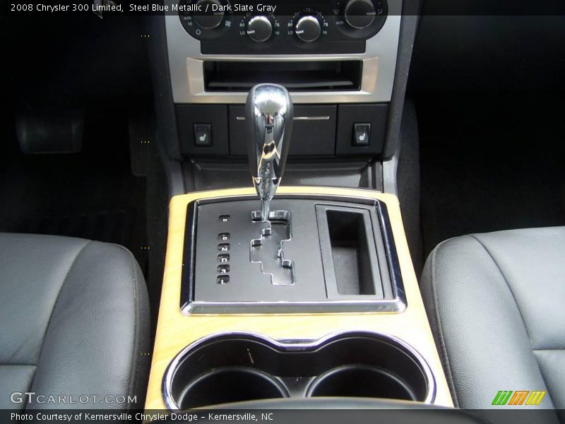 Steel Blue Metallic / Dark Slate Gray 2008 Chrysler 300 Limited