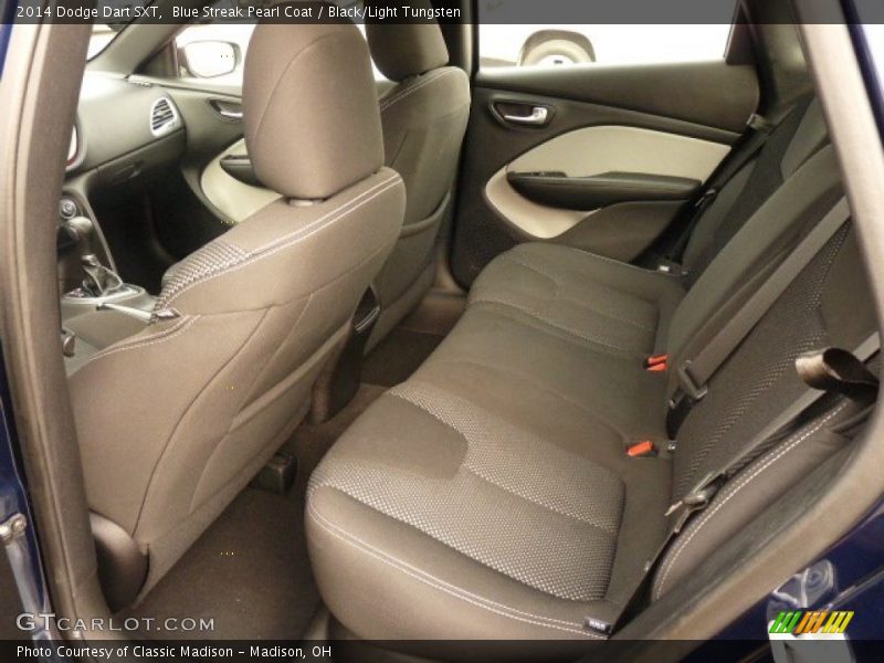 Blue Streak Pearl Coat / Black/Light Tungsten 2014 Dodge Dart SXT