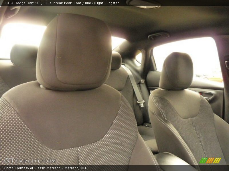 Blue Streak Pearl Coat / Black/Light Tungsten 2014 Dodge Dart SXT