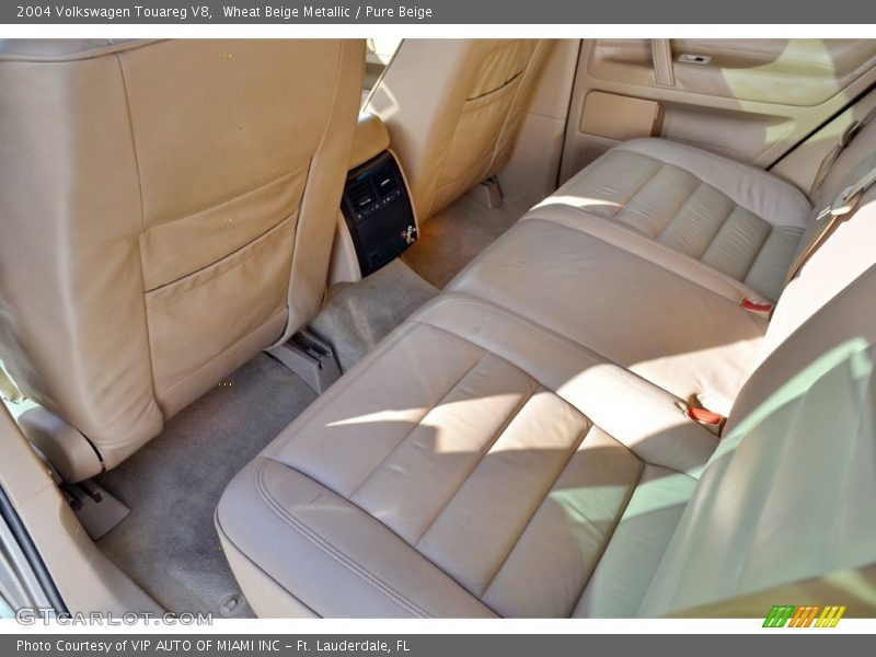 Wheat Beige Metallic / Pure Beige 2004 Volkswagen Touareg V8