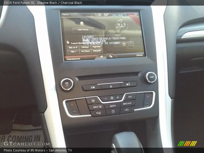 Shadow Black / Charcoal Black 2016 Ford Fusion SE