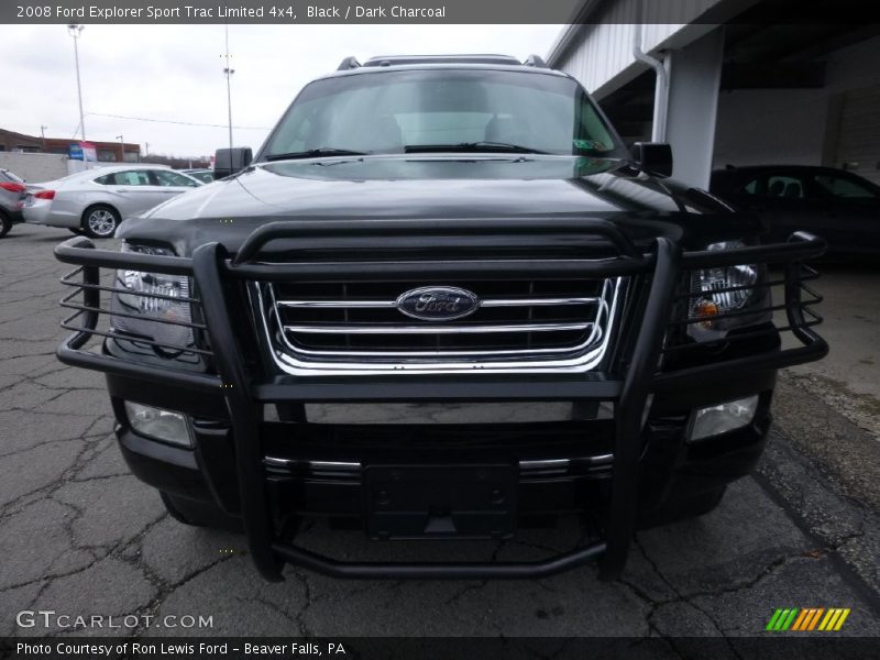 Black / Dark Charcoal 2008 Ford Explorer Sport Trac Limited 4x4