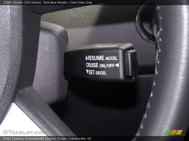 Steel Blue Metallic / Dark Slate Gray 2008 Chrysler 300 Limited