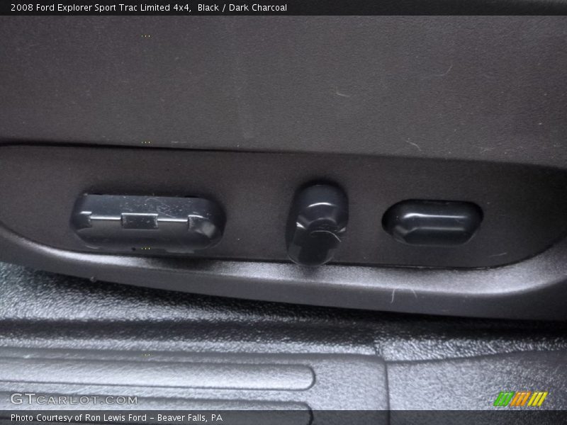 Black / Dark Charcoal 2008 Ford Explorer Sport Trac Limited 4x4