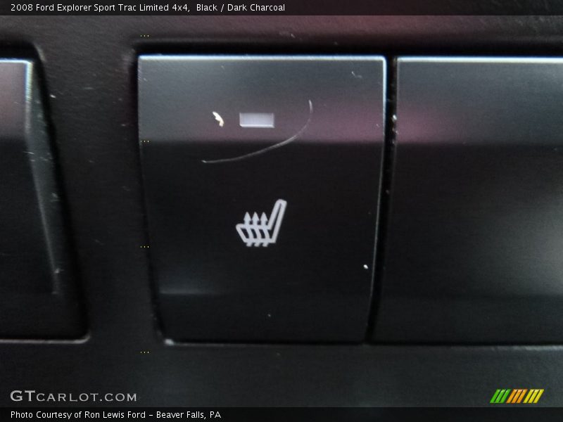 Black / Dark Charcoal 2008 Ford Explorer Sport Trac Limited 4x4