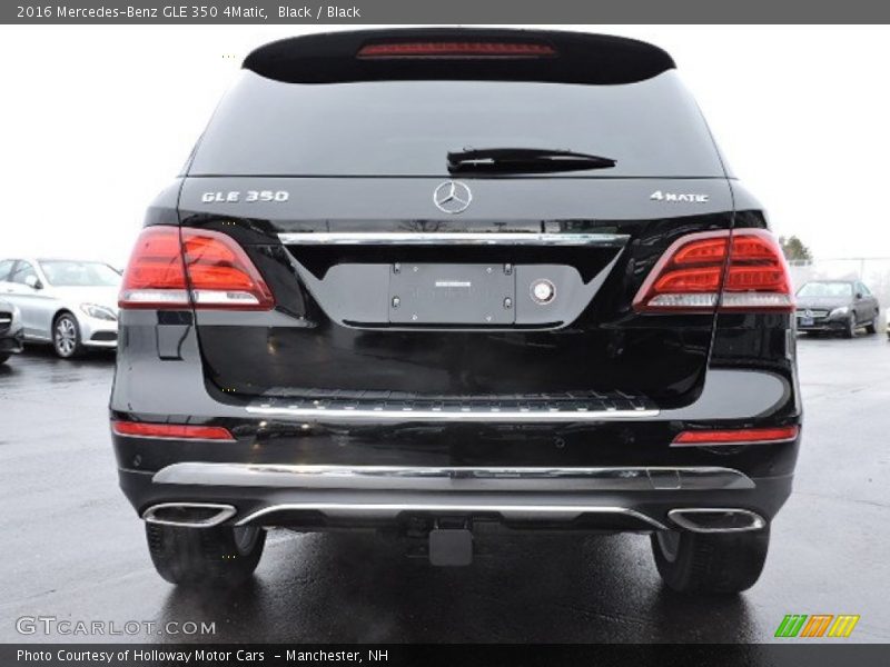 Black / Black 2016 Mercedes-Benz GLE 350 4Matic