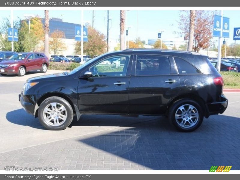 Formal Black / Ebony 2008 Acura MDX Technology