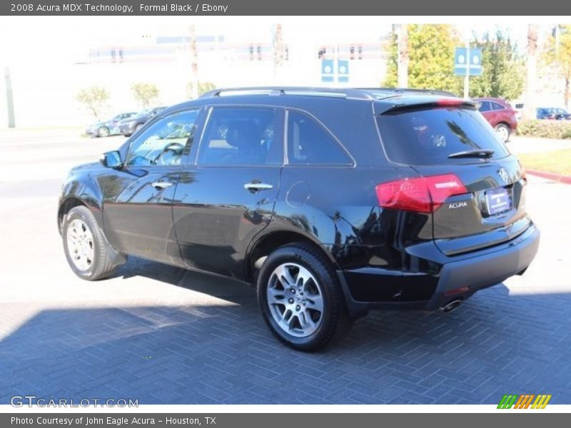 Formal Black / Ebony 2008 Acura MDX Technology