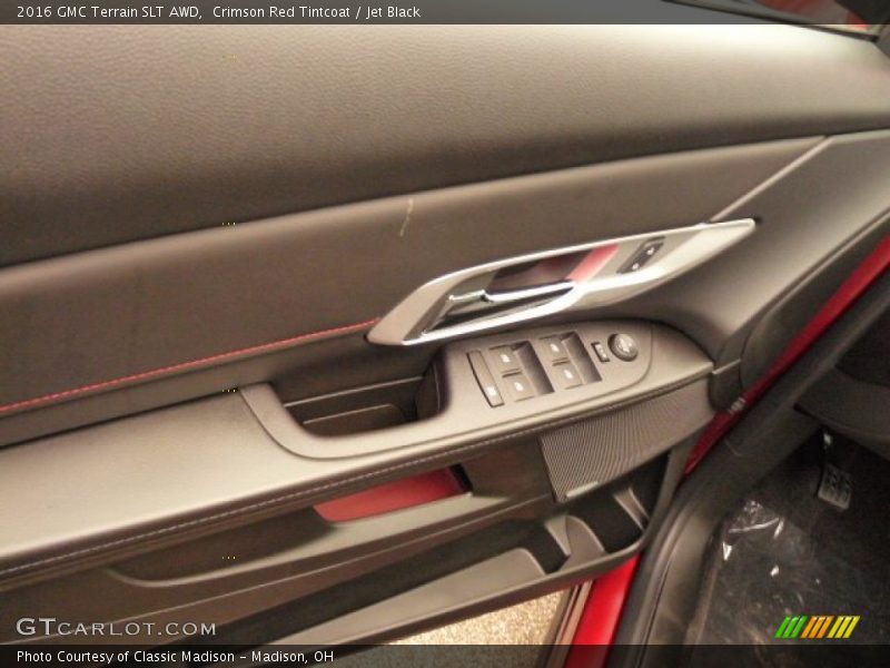 Crimson Red Tintcoat / Jet Black 2016 GMC Terrain SLT AWD