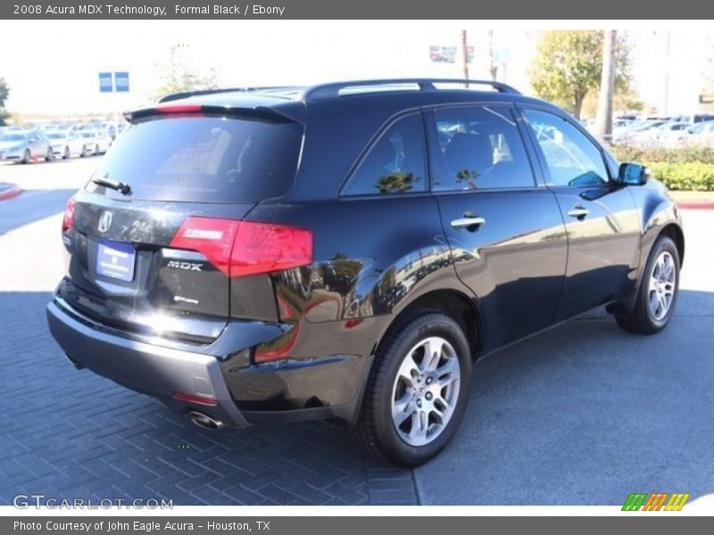 Formal Black / Ebony 2008 Acura MDX Technology