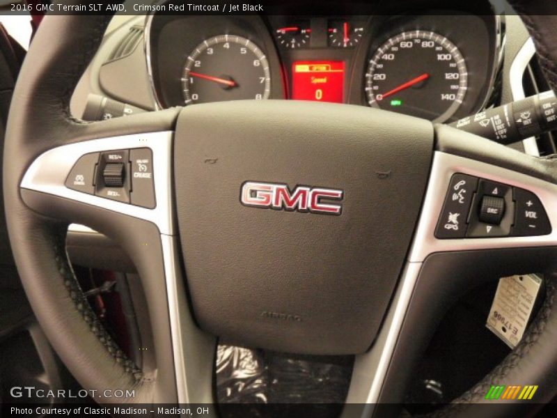 Crimson Red Tintcoat / Jet Black 2016 GMC Terrain SLT AWD