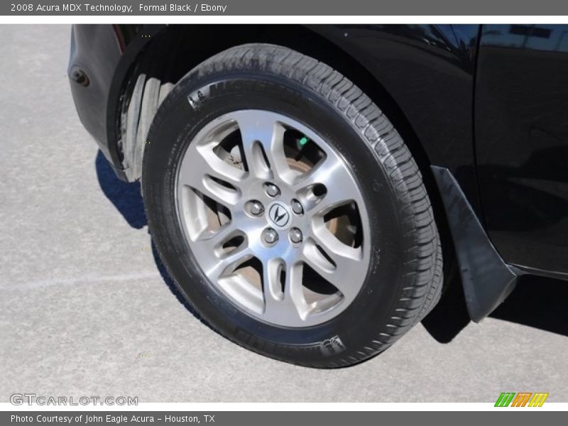 Formal Black / Ebony 2008 Acura MDX Technology