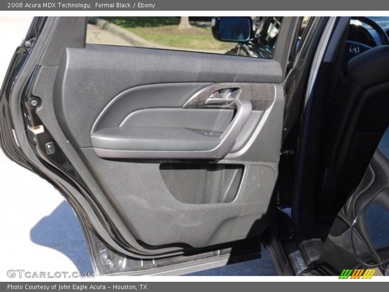 Formal Black / Ebony 2008 Acura MDX Technology