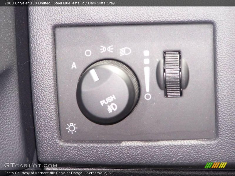 Steel Blue Metallic / Dark Slate Gray 2008 Chrysler 300 Limited