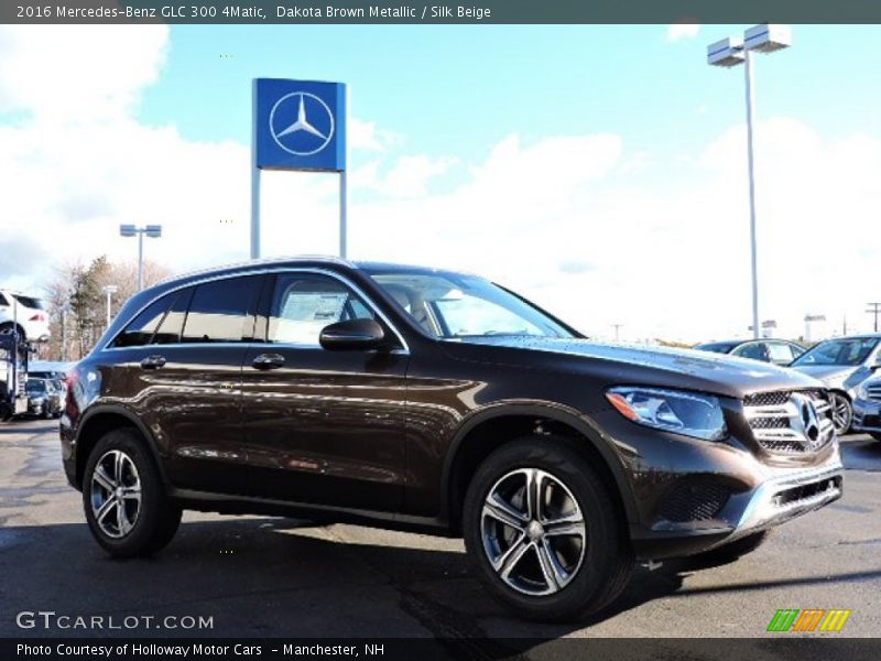 Dakota Brown Metallic / Silk Beige 2016 Mercedes-Benz GLC 300 4Matic