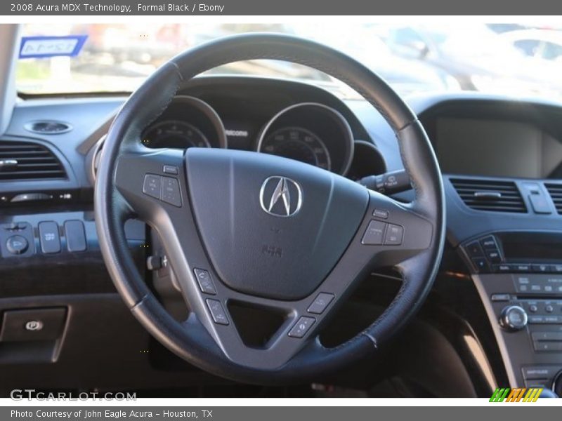Formal Black / Ebony 2008 Acura MDX Technology