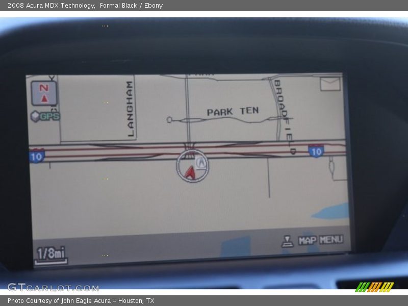 Formal Black / Ebony 2008 Acura MDX Technology