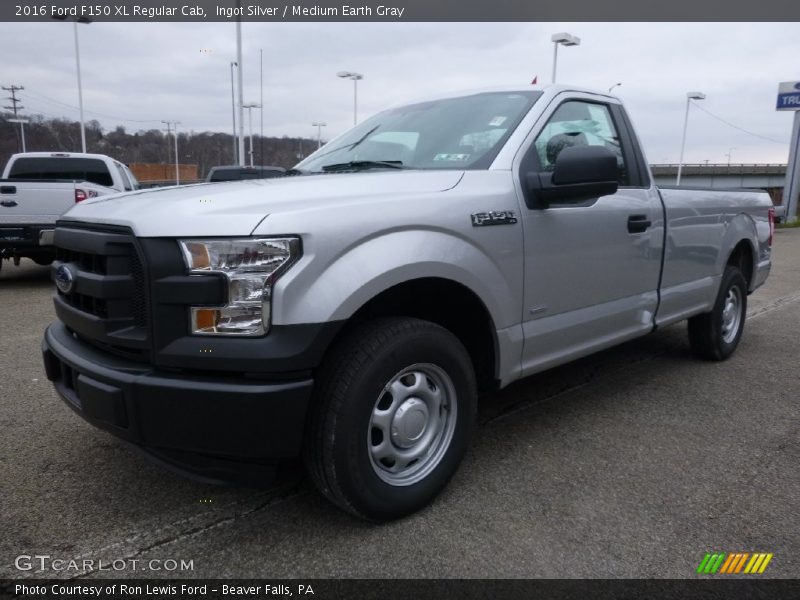 Front 3/4 View of 2016 F150 XL Regular Cab