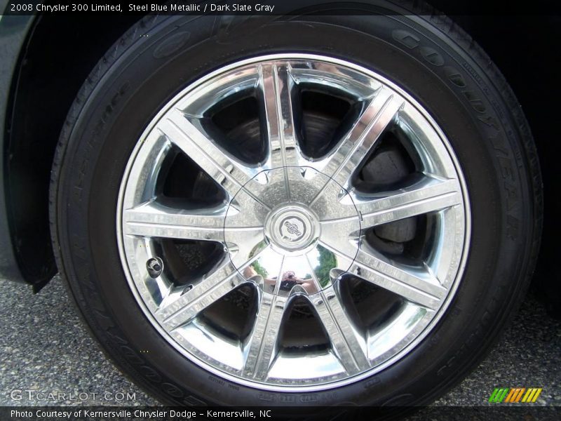 Steel Blue Metallic / Dark Slate Gray 2008 Chrysler 300 Limited