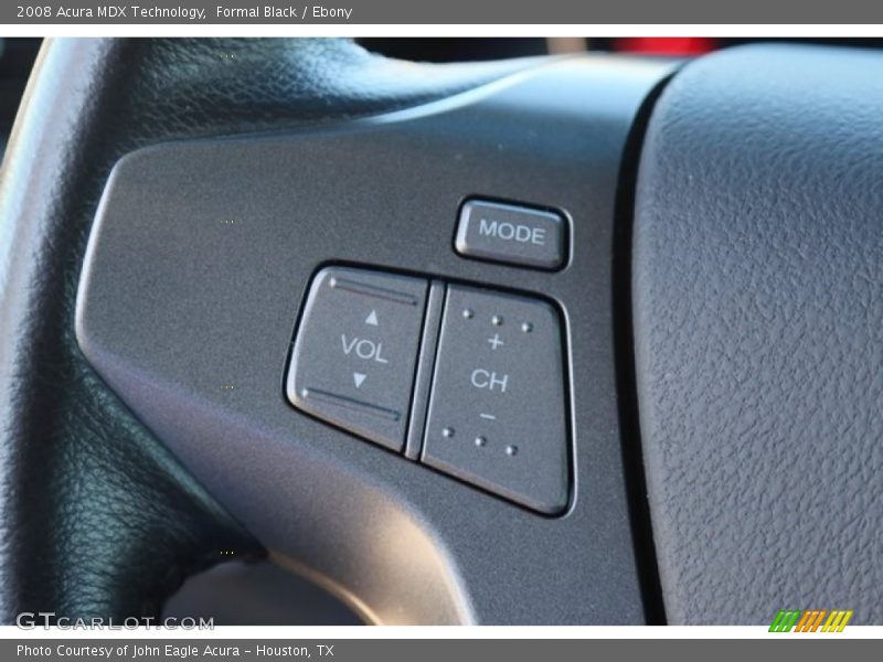 Formal Black / Ebony 2008 Acura MDX Technology