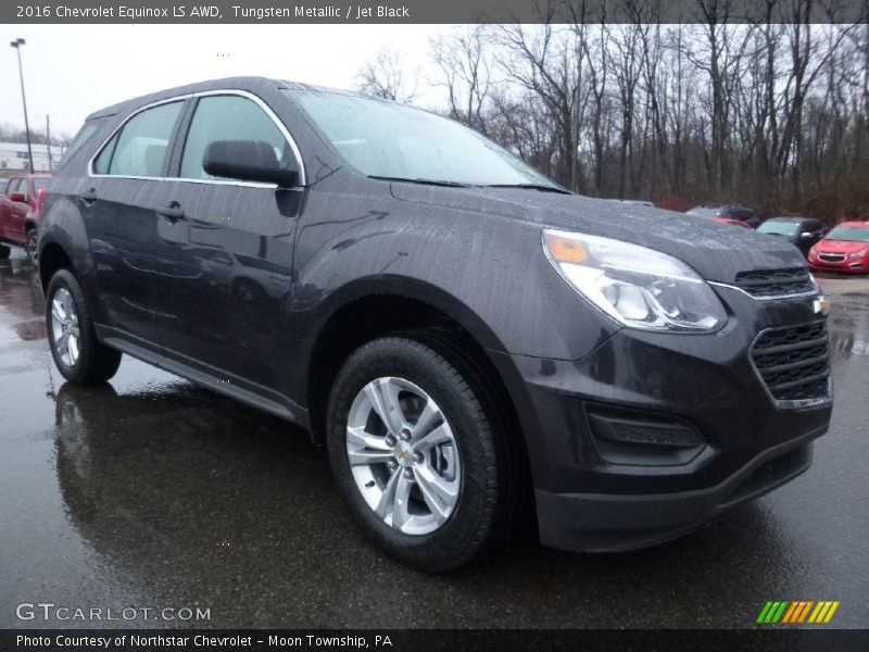 Tungsten Metallic / Jet Black 2016 Chevrolet Equinox LS AWD