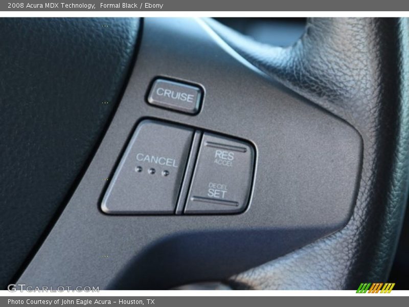 Formal Black / Ebony 2008 Acura MDX Technology