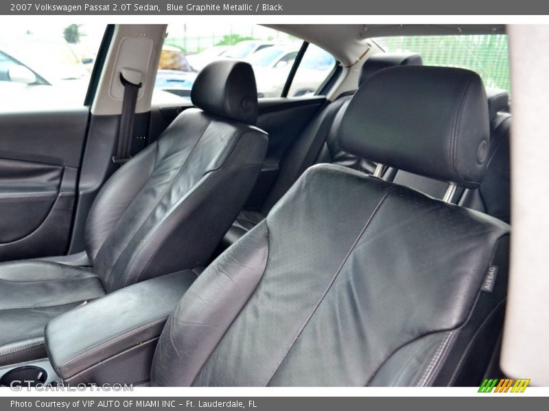 Blue Graphite Metallic / Black 2007 Volkswagen Passat 2.0T Sedan