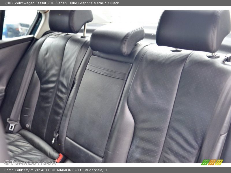 Blue Graphite Metallic / Black 2007 Volkswagen Passat 2.0T Sedan