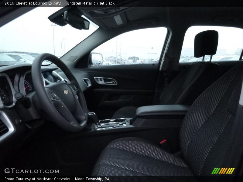 Tungsten Metallic / Jet Black 2016 Chevrolet Equinox LS AWD