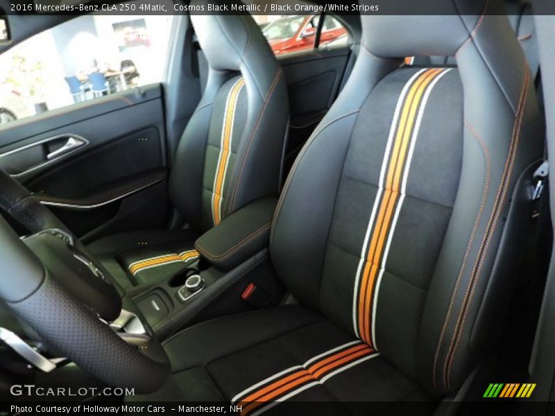 Front Seat of 2016 CLA 250 4Matic