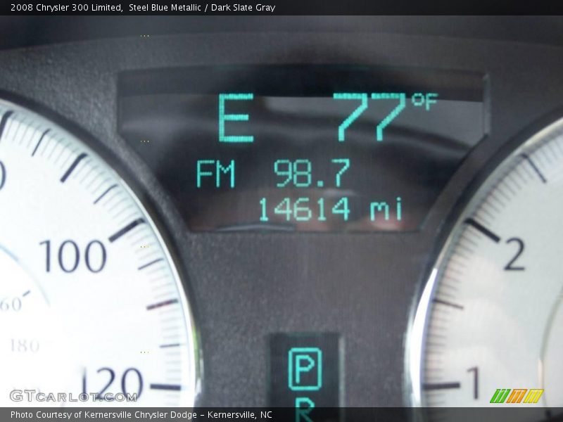 Steel Blue Metallic / Dark Slate Gray 2008 Chrysler 300 Limited